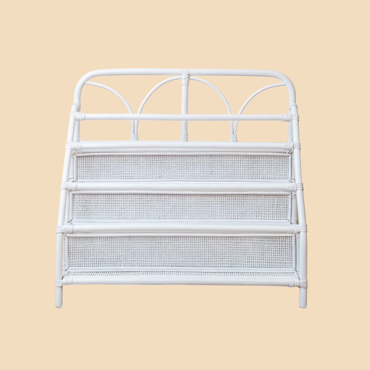 Elena Kids Montessori Bookshelf - White