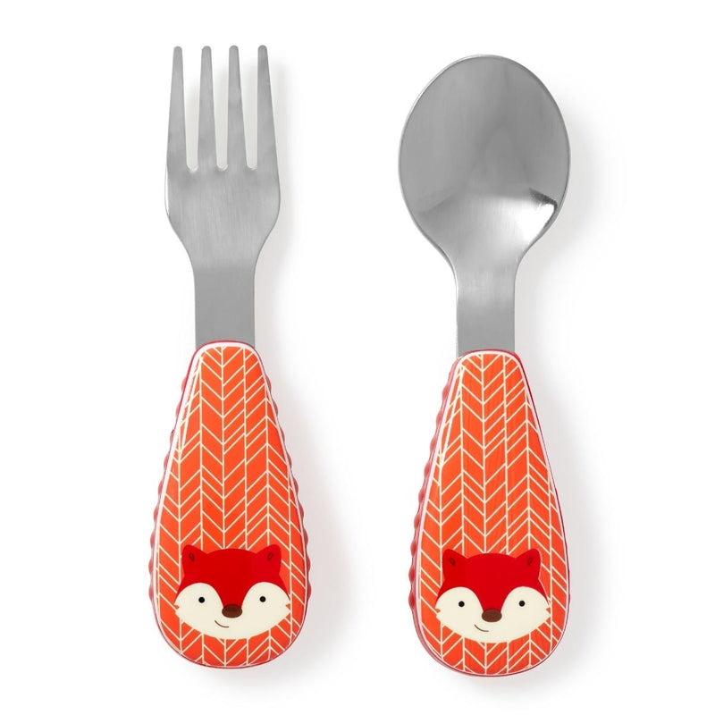 Skip Hop Zootensils Fork & Spoon - Fox