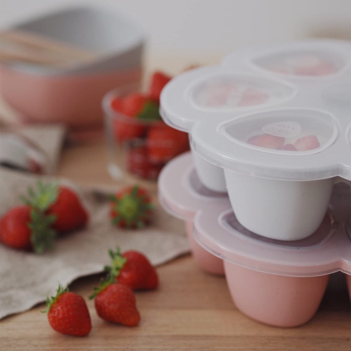 Beaba Multiportions Silicone Tray 6x150ml