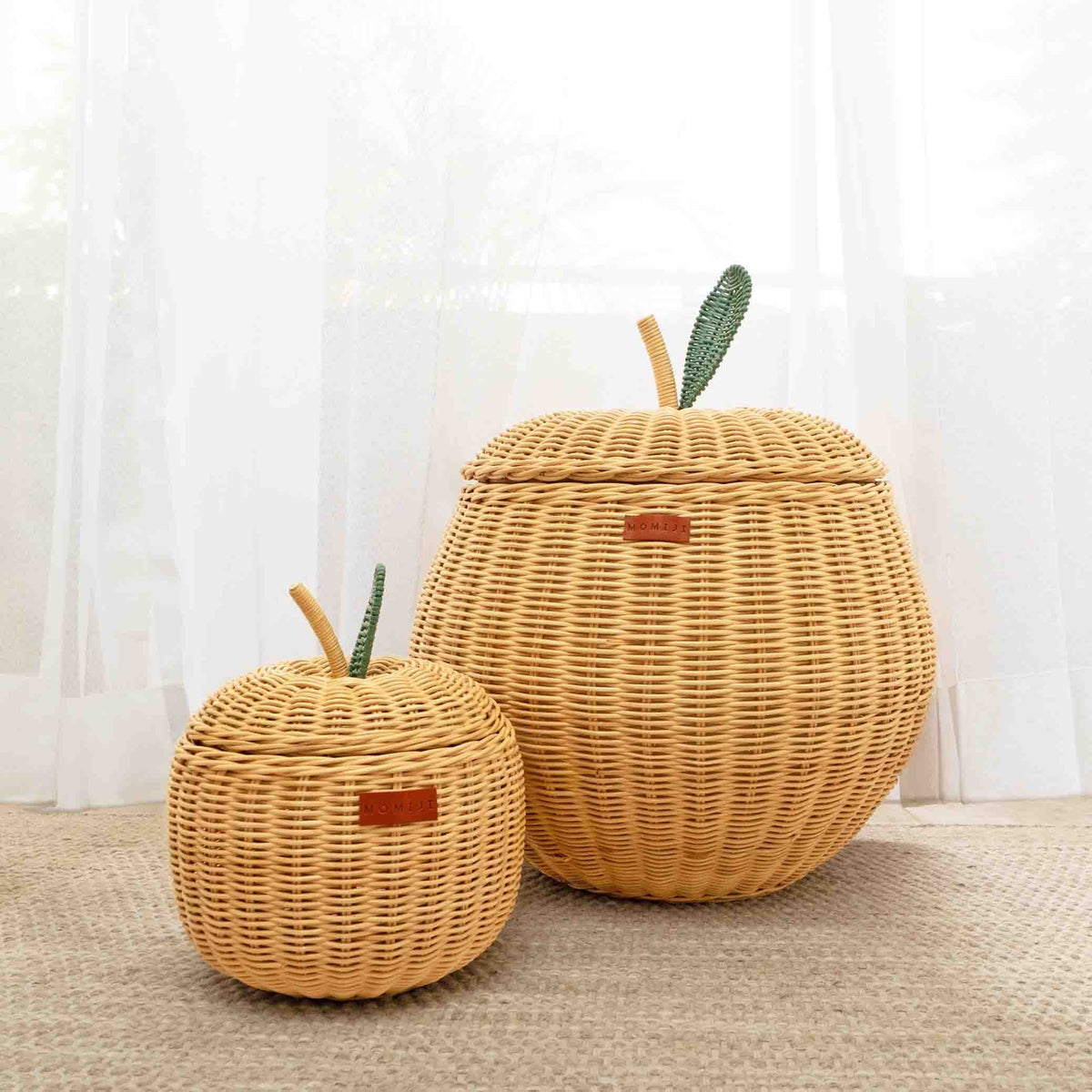 MOMIJI Apple Storage Basket Small - Natural