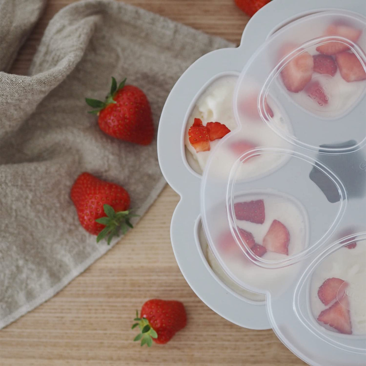 Beaba Multiportions Silicone Tray 6x150ml