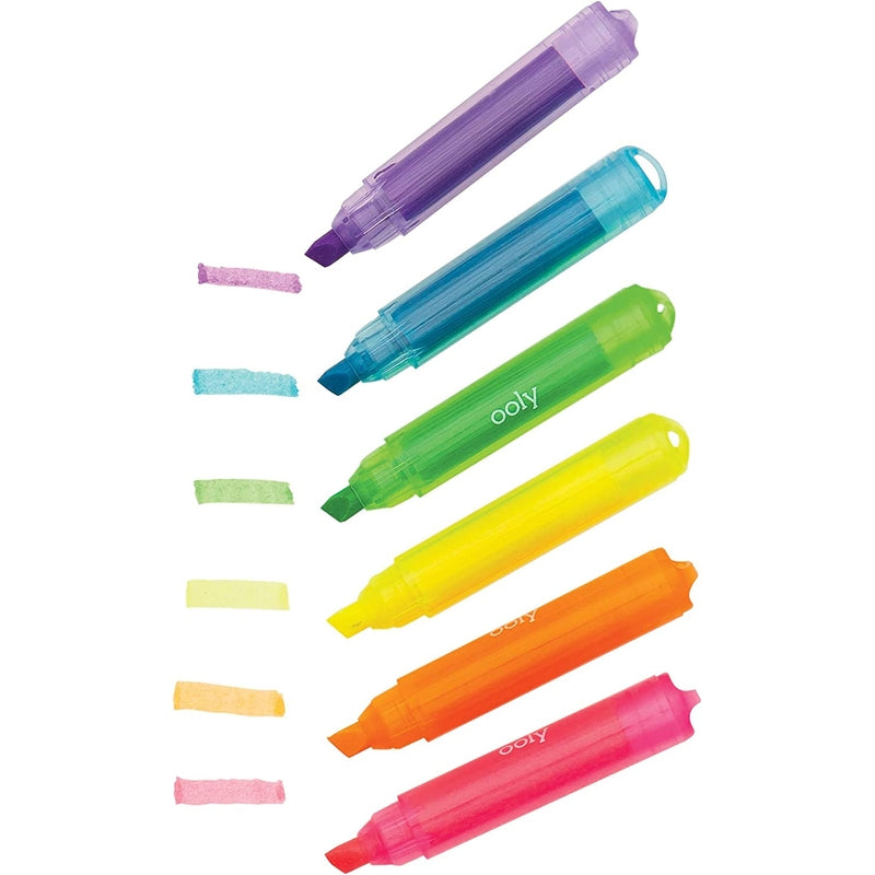 Ooly Mini Scented Highlighters - Set of 6