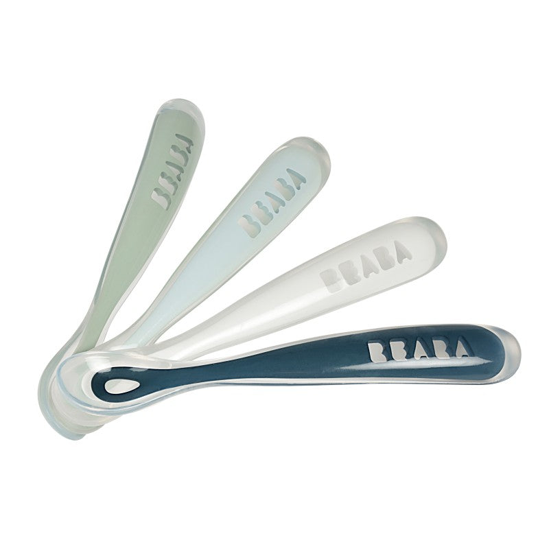 Beaba 1st Stage Silicone Spoons 4 Pack