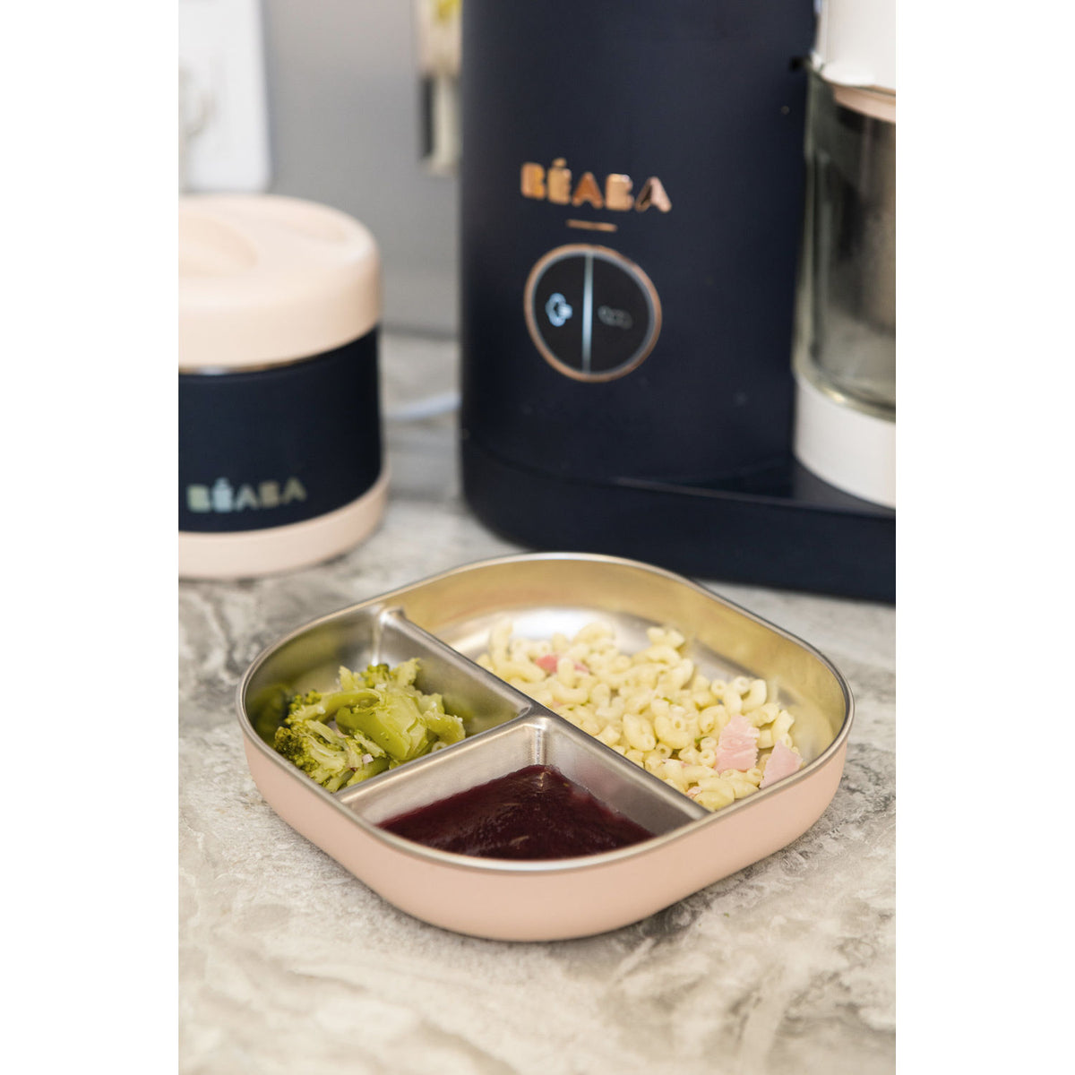 Beaba Stainless Steel Divided Plate