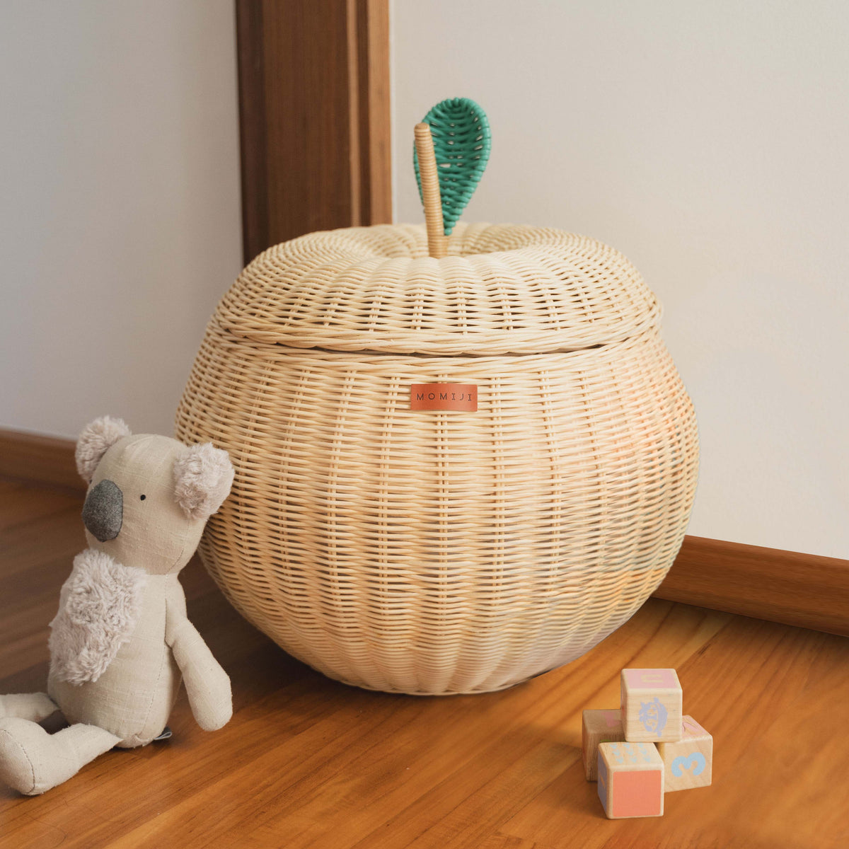 MOMIJI Apple Storage Basket Large - Natural