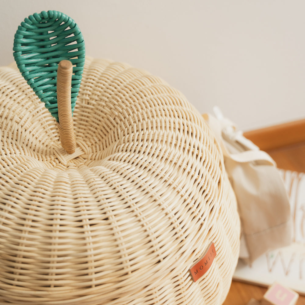 MOMIJI Apple Storage Basket Large - Natural