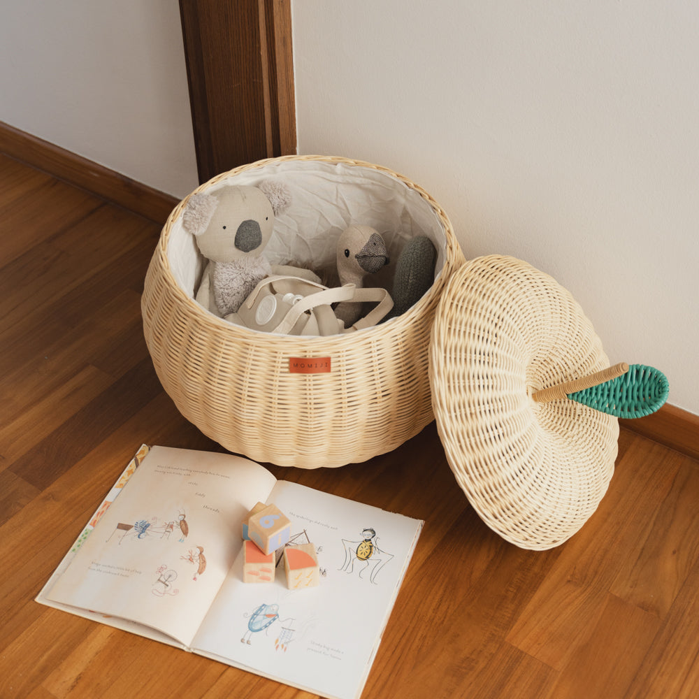 MOMIJI Apple Storage Basket Large - Natural