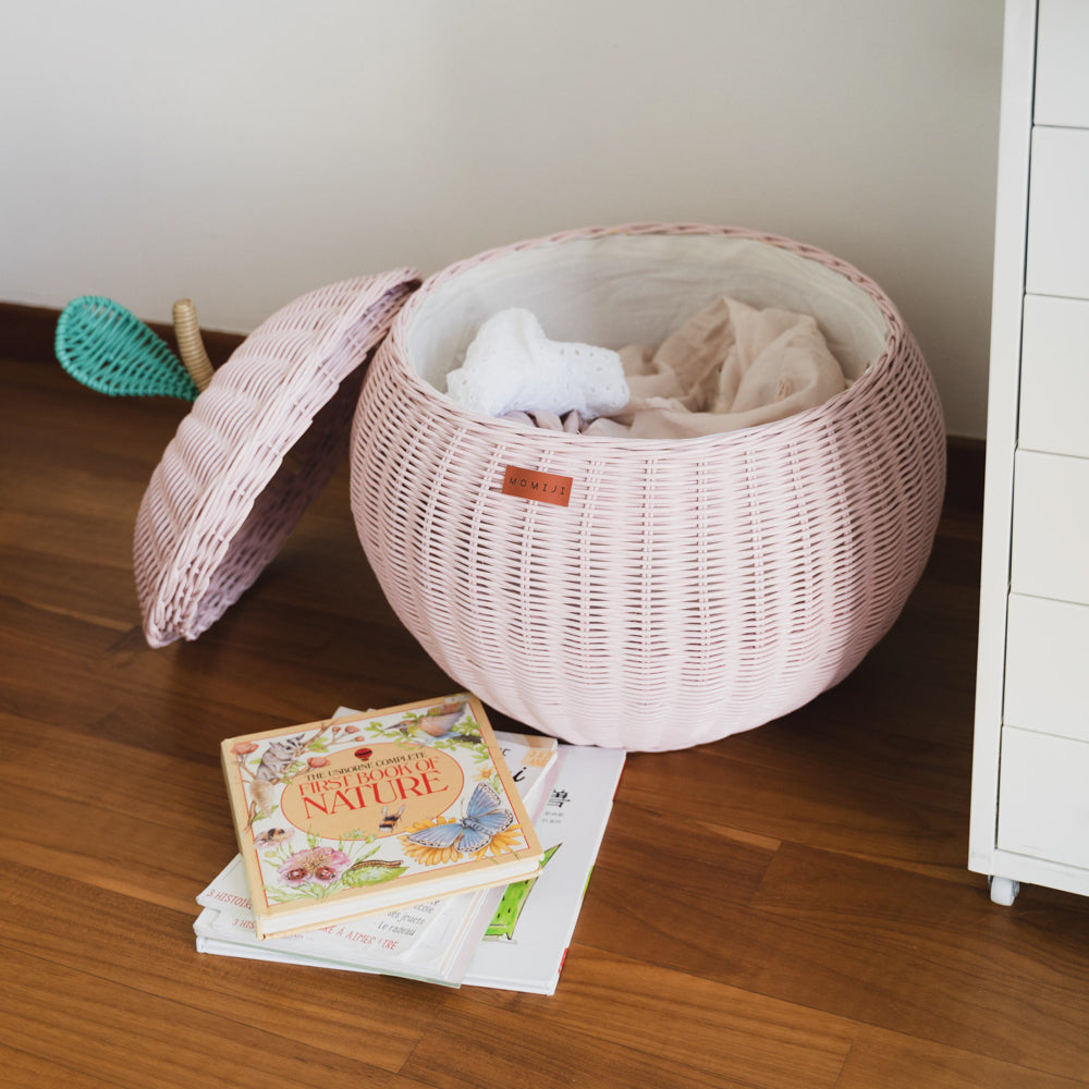 MOMIJI Apple Storage Basket Large - Pink