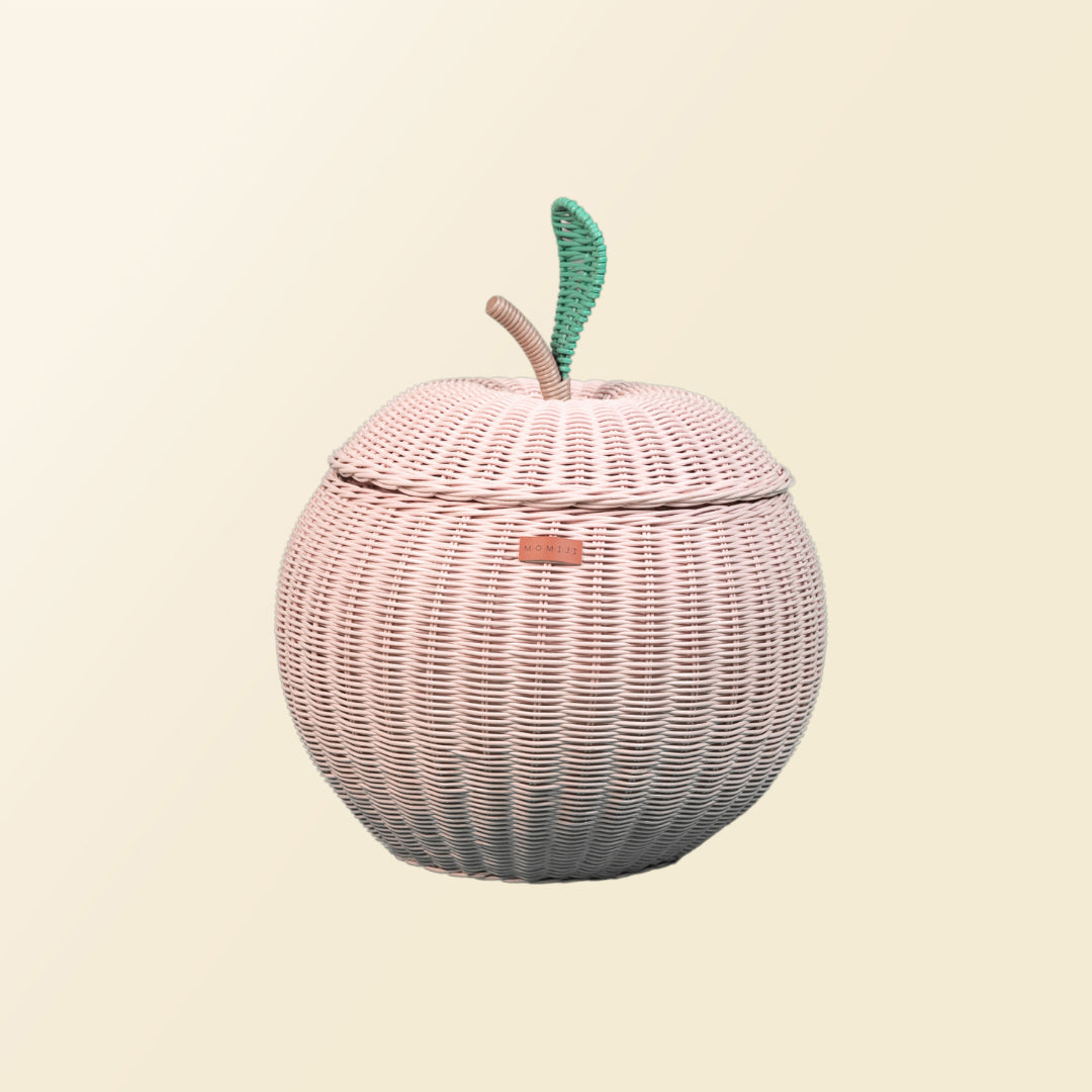 MOMIJI Apple Storage Basket Large - Pink