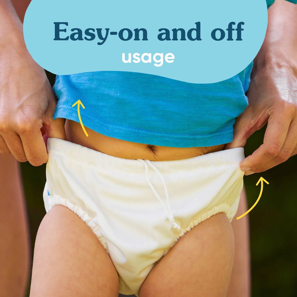 Charlie Banana Reusable Swim Diaper Drawstring - Mr Dragon