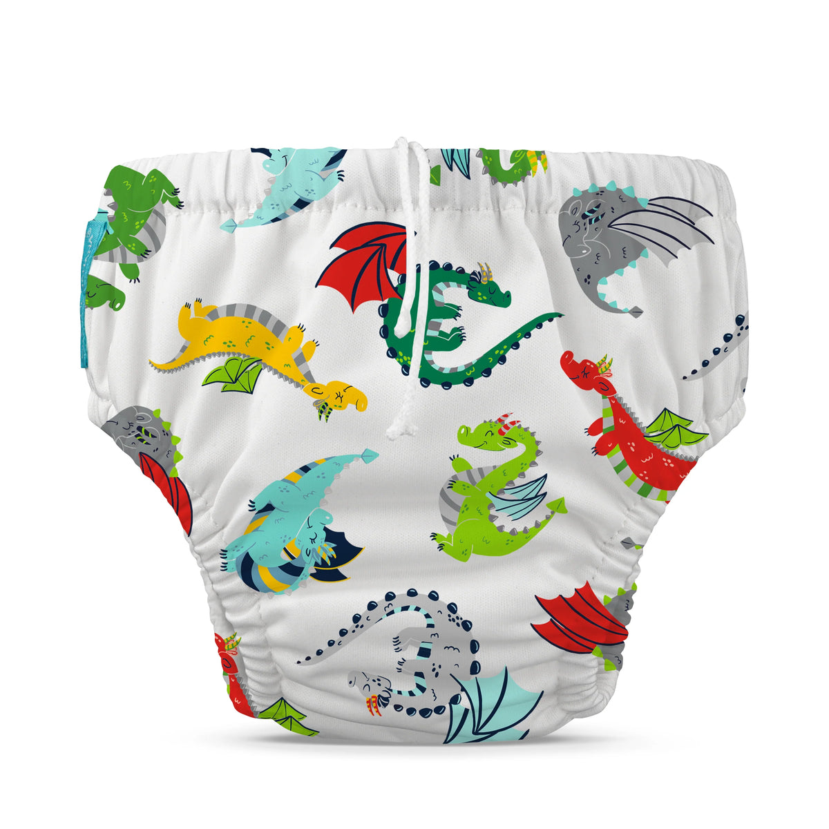 Charlie Banana Reusable Swim Diaper Drawstring - Mr Dragon