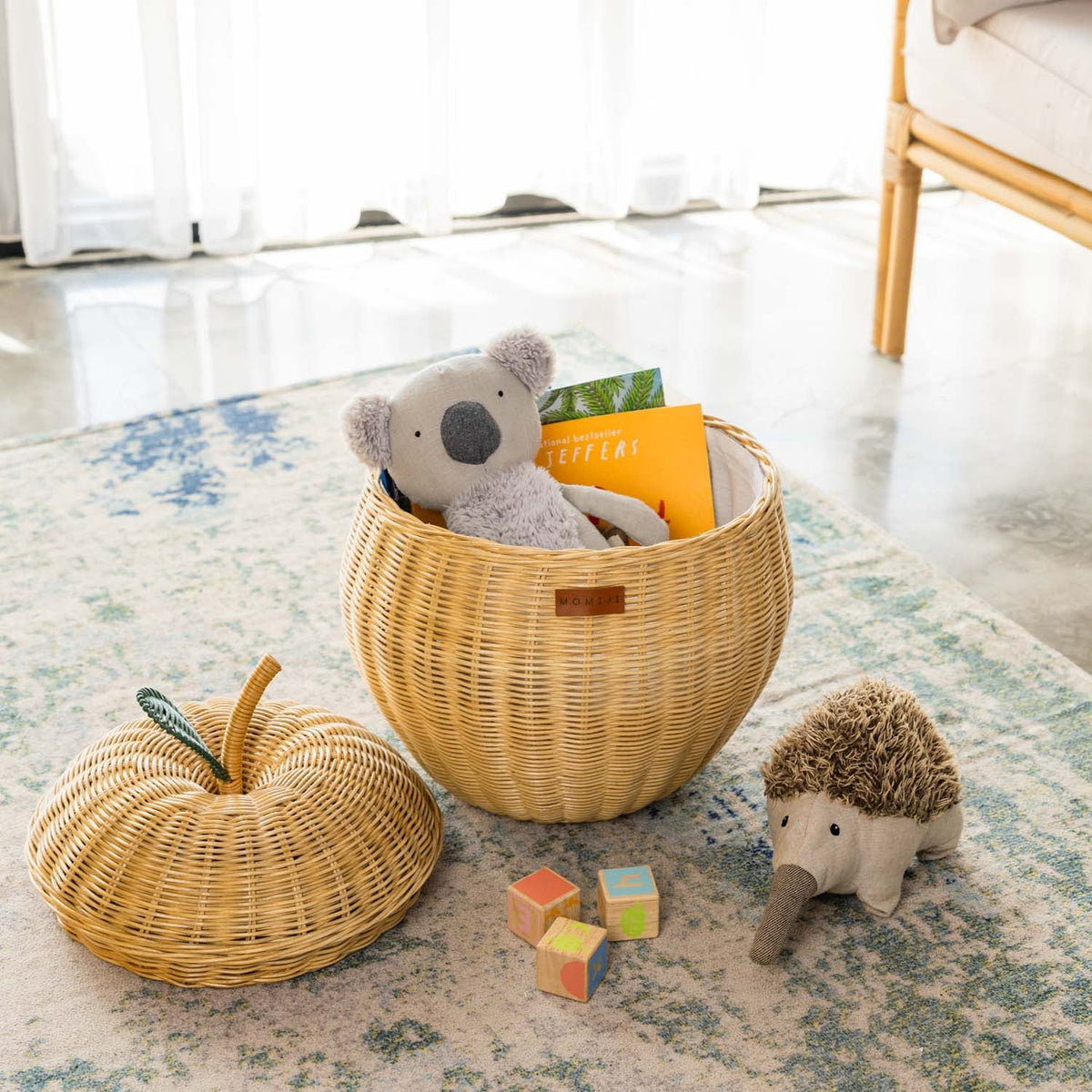 MOMIJI Apple Storage Basket Medium - Natural