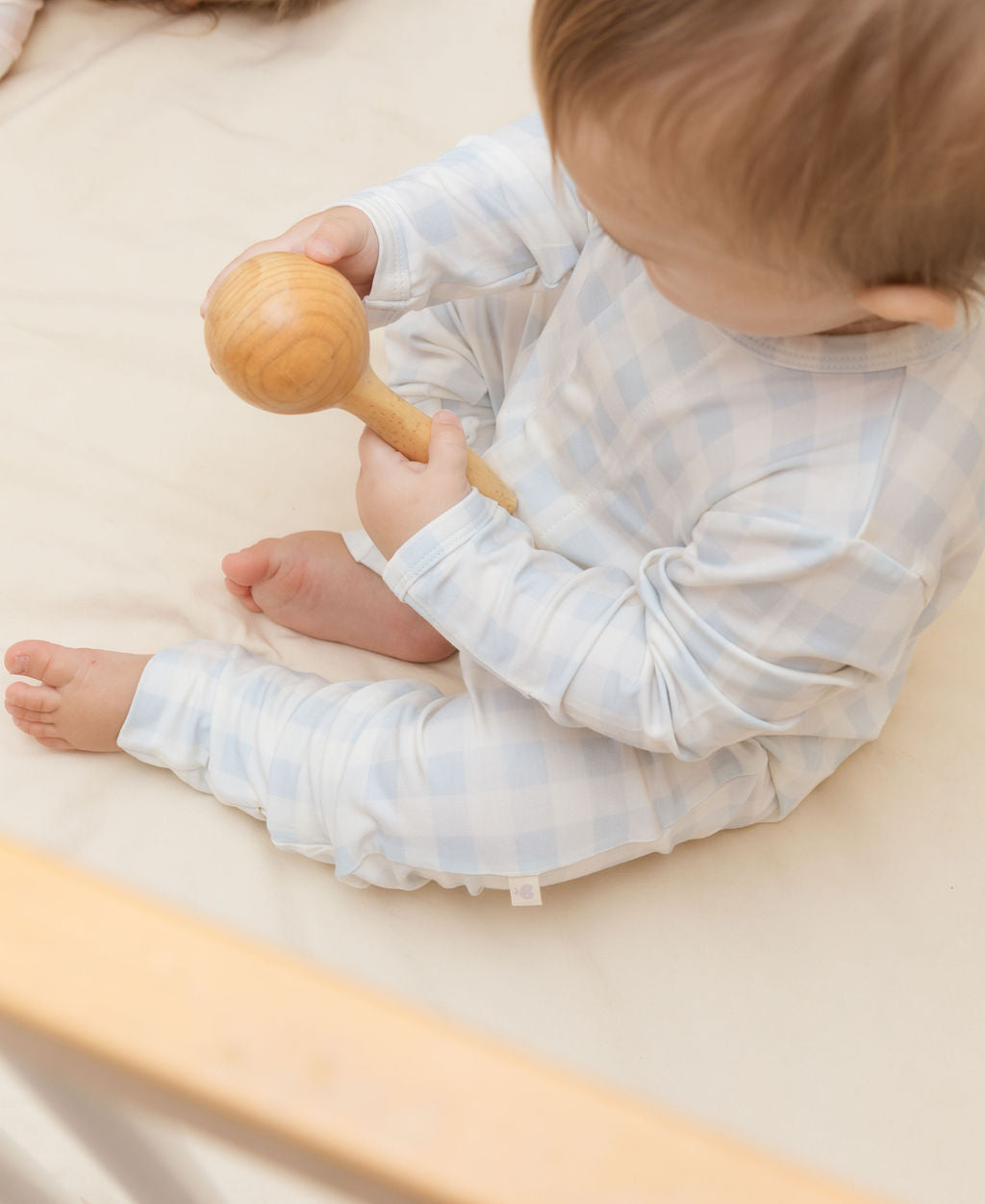 Magnetic Baby Sleepsuit - Sunday Mornings