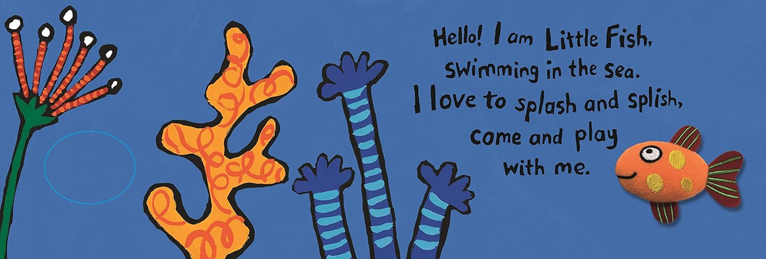 I Am Little Fish Finger Puppet Book