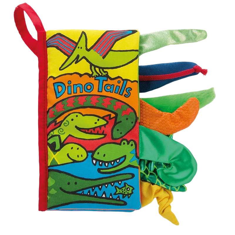 Jellycat Dino Tails Book 21x12cm