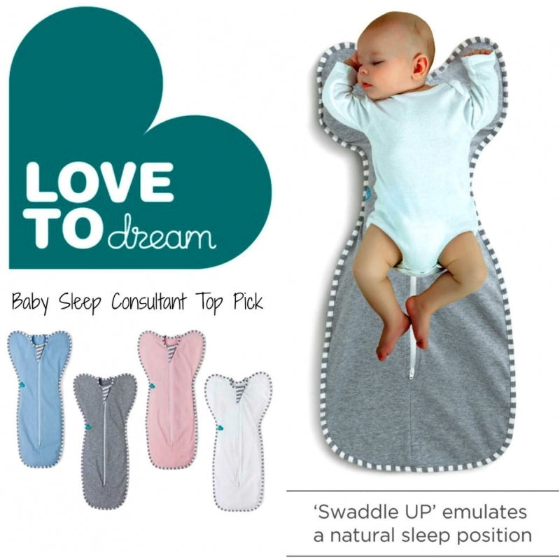 Love to Dream Swaddle UP ORIGINAL Grey 1.0 Tog