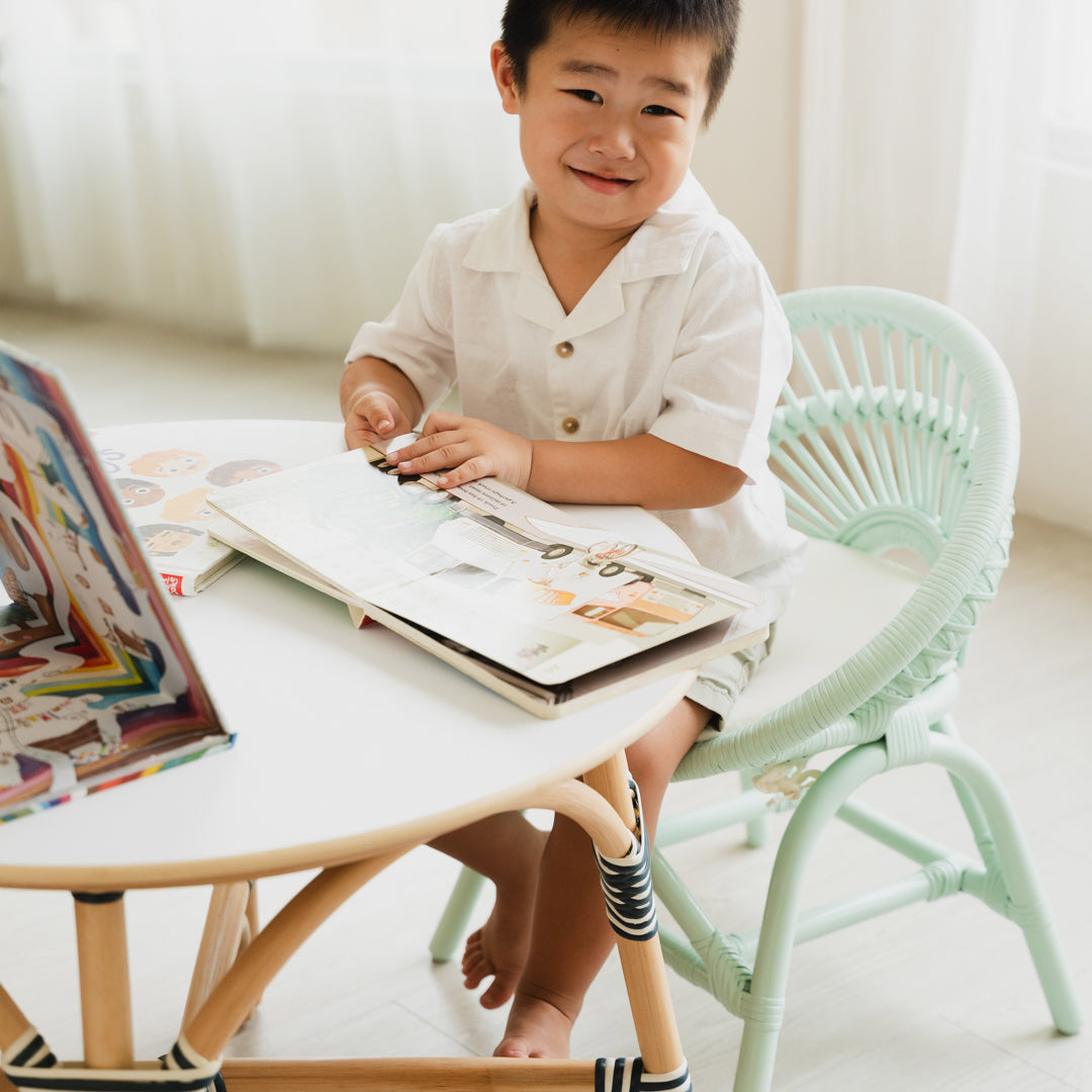 MOMIJI Maya Kids Chair - Mint Green