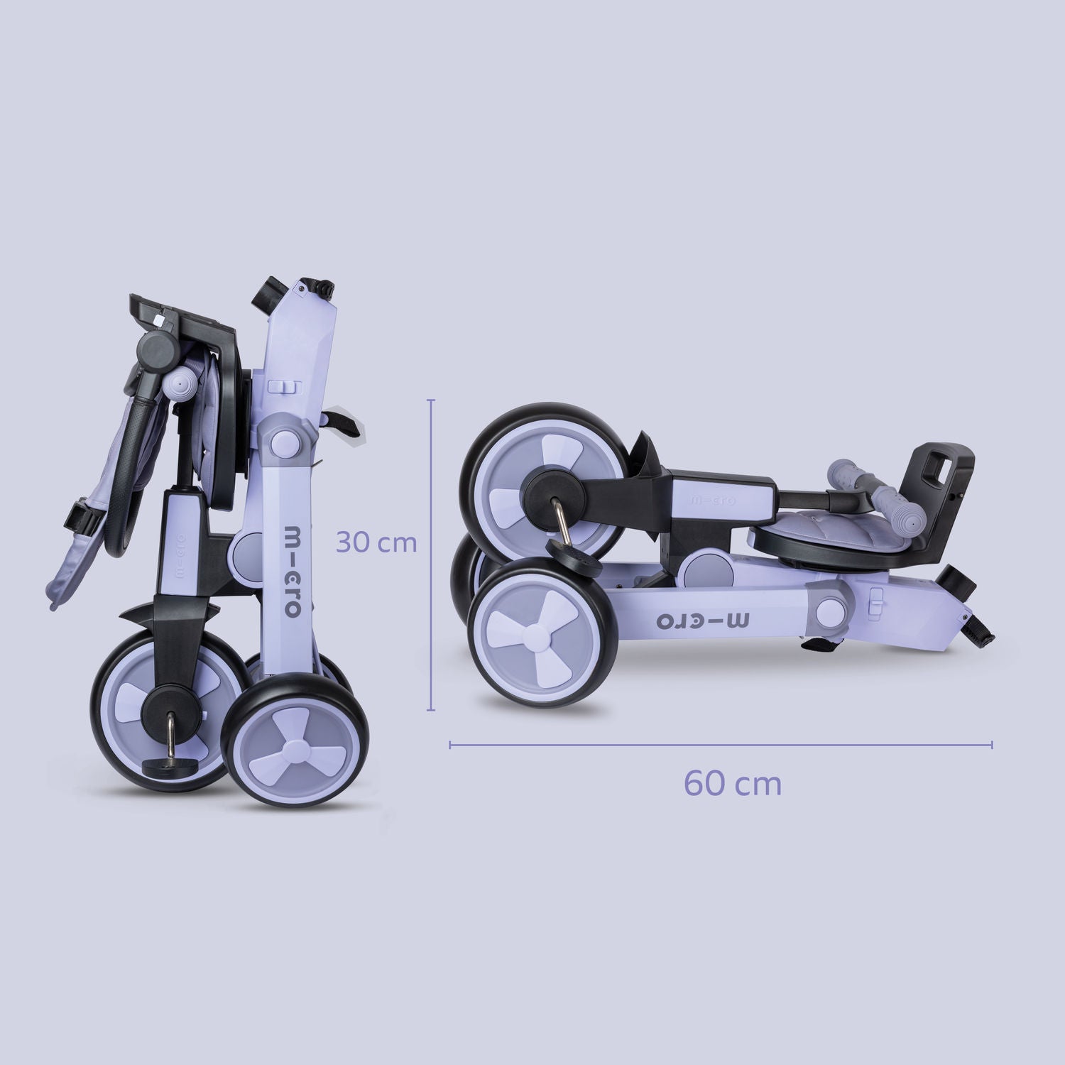 Micro Tricycle - Purple