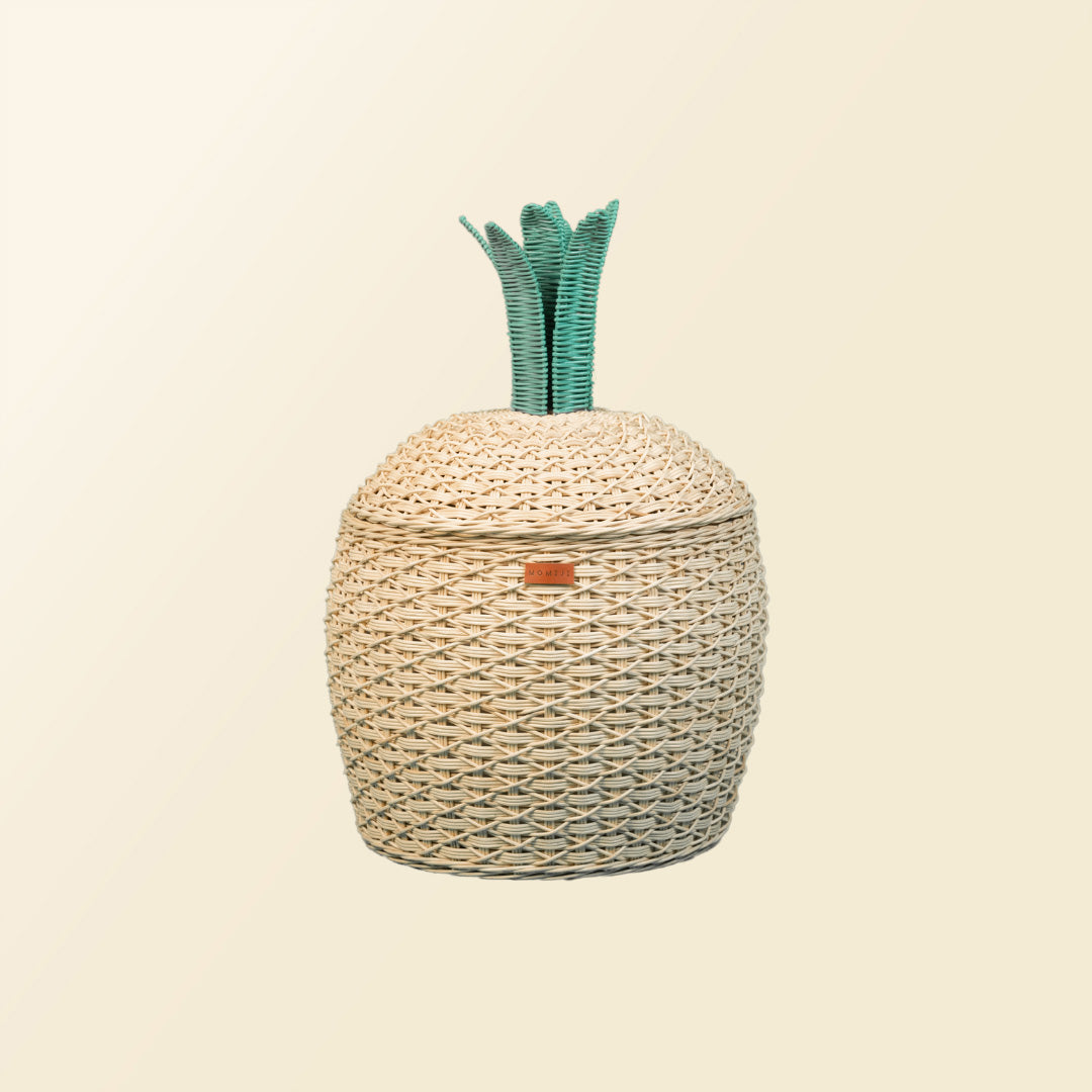 MOMIJI Pineapple Storage Basket Large - Natural