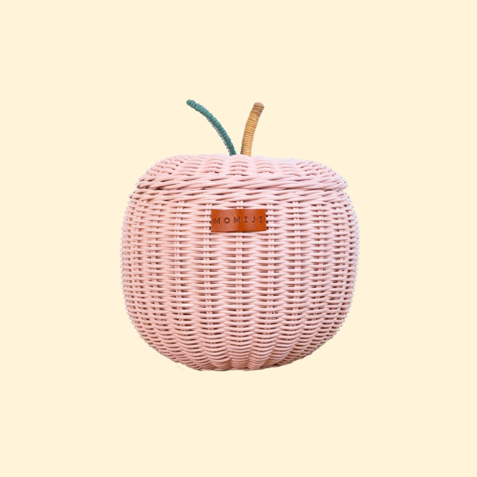 MOMIJI Apple Storage Basket Small - Pink