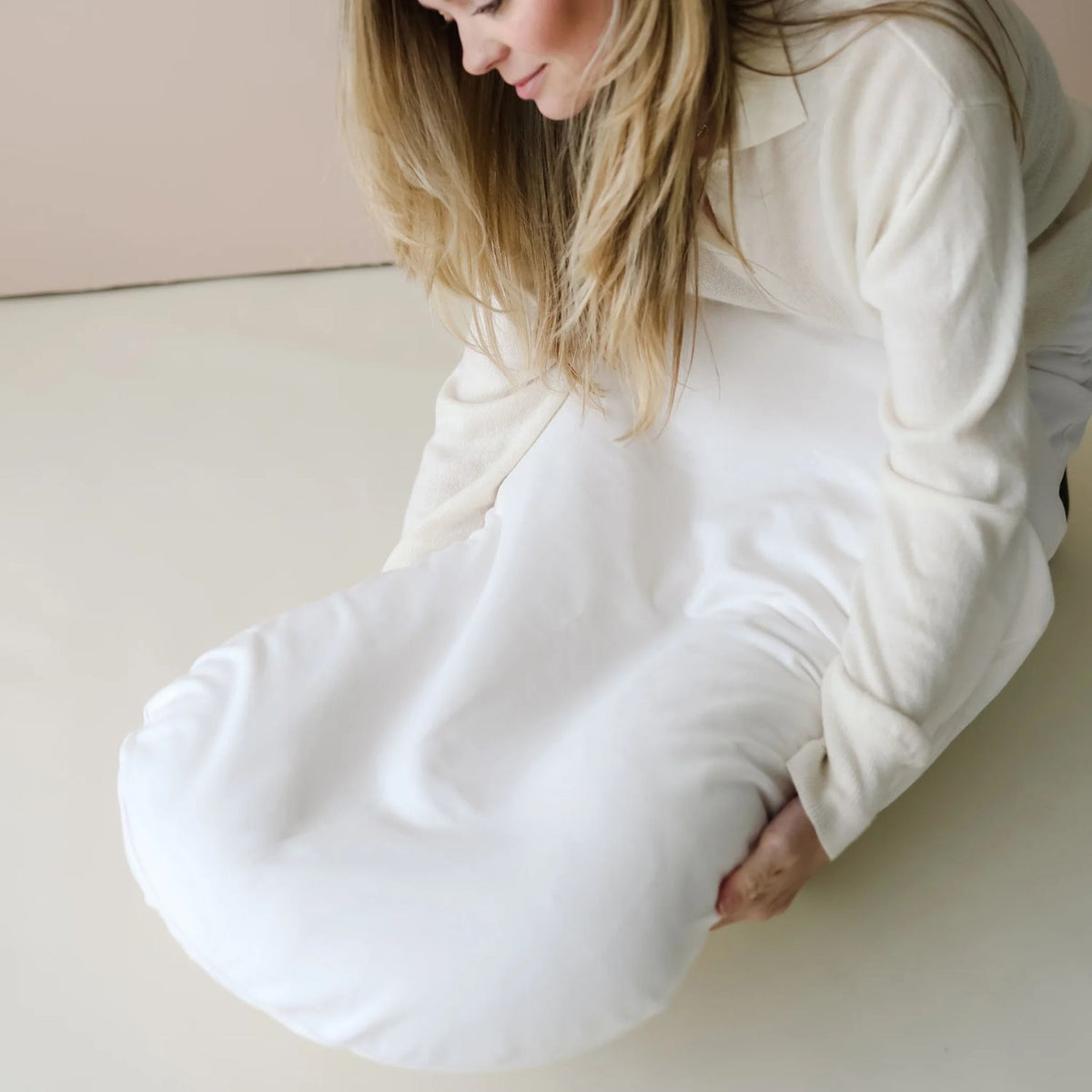 Snuggle Me Infant Lounger Spare Cover - Natural
