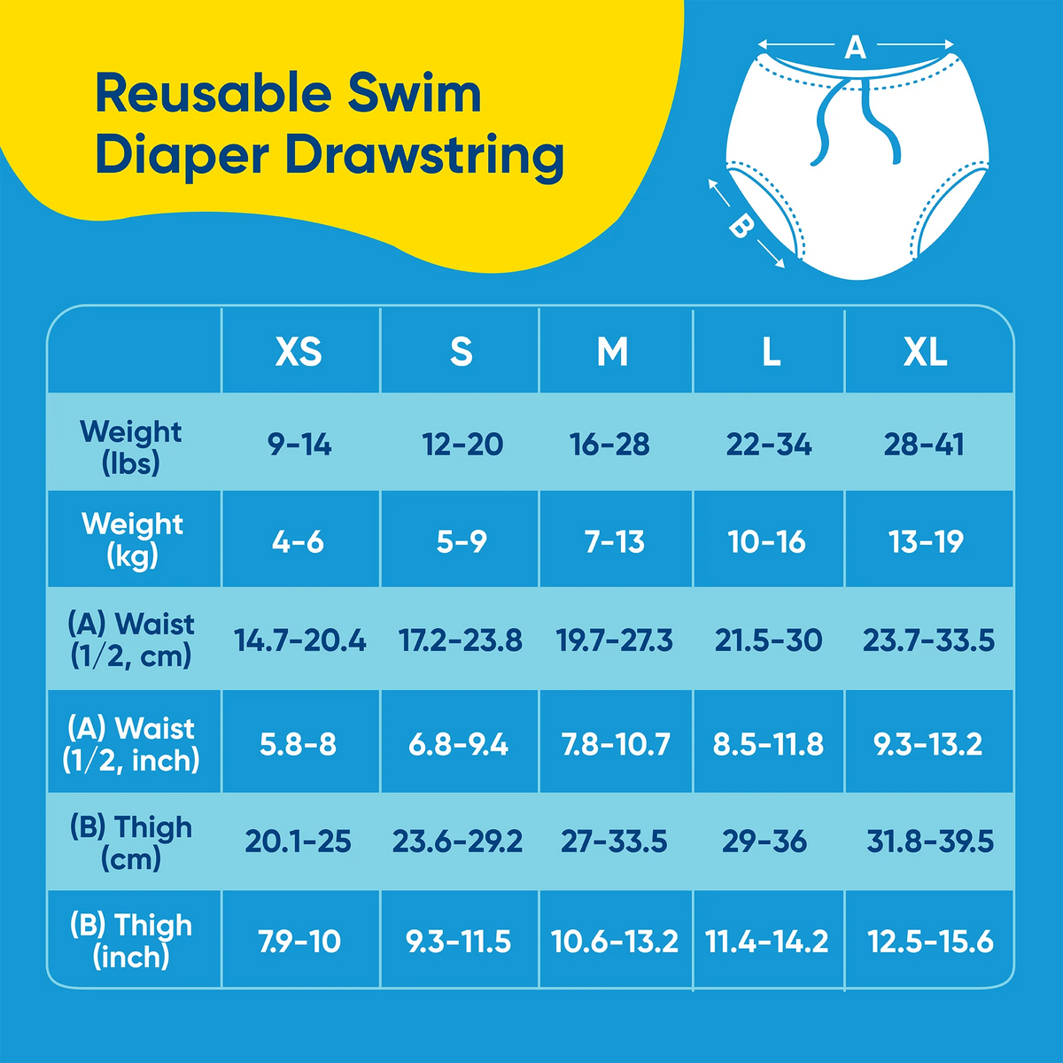 Charlie Banana Reusable Swim Diaper Drawstring - Mr Dragon