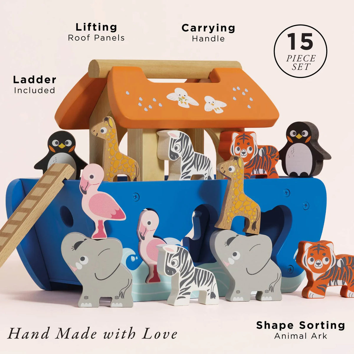 Le Toy Van Noahs Shapesorter Ark