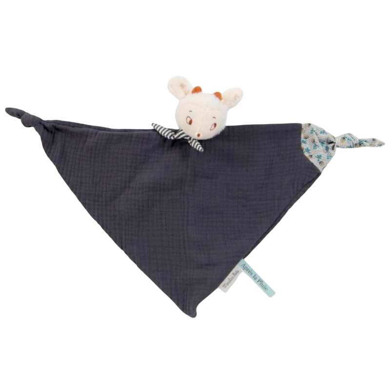 Moulin Roty Après la Pluie Nuage Muslin Comforter 31cm