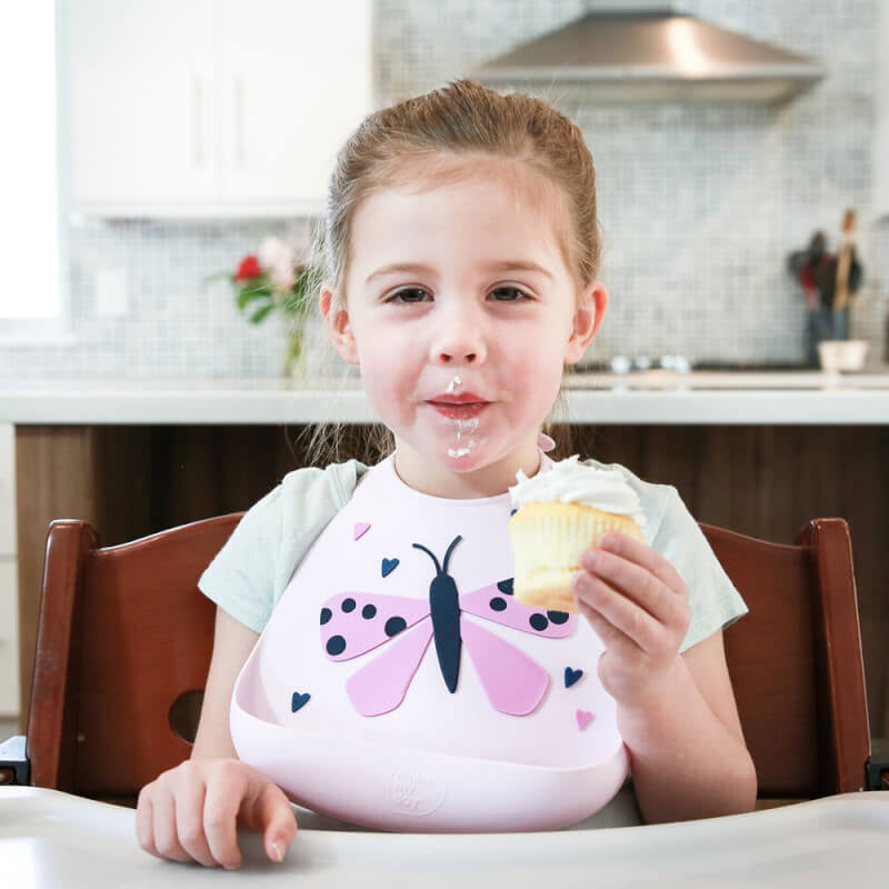 Make My Day Baby Bib - Butterfly