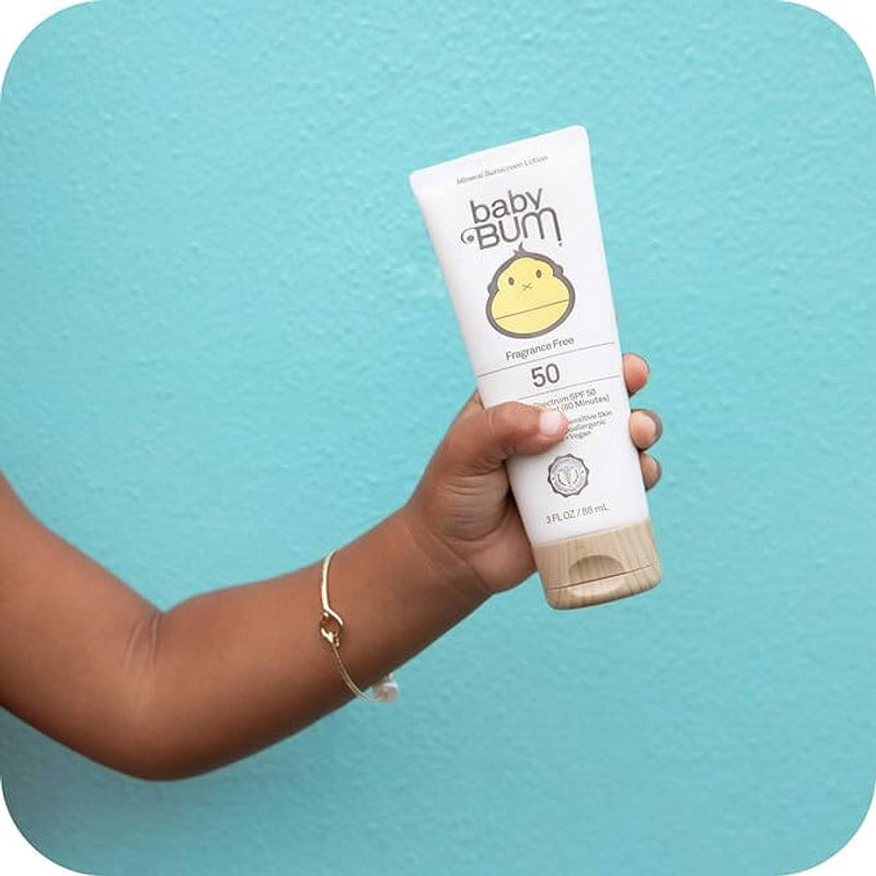 Sun Bum Sun Bum Sun Bum Baby Bum Mineral SPF 50 Sunscreen Lotion - Fragrance Free 88ml (3 fl.oz)