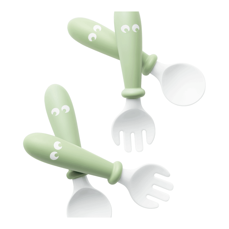 BabyBjorn Baby Spoon and Fork, 4 pcs