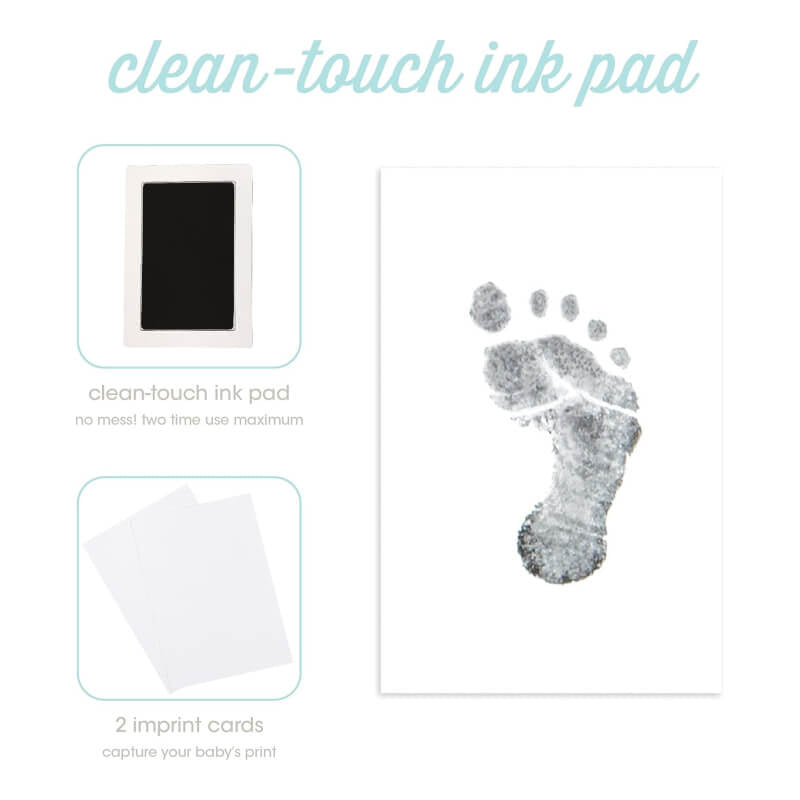 Pearhead Babyprints Photo Frame - Gray