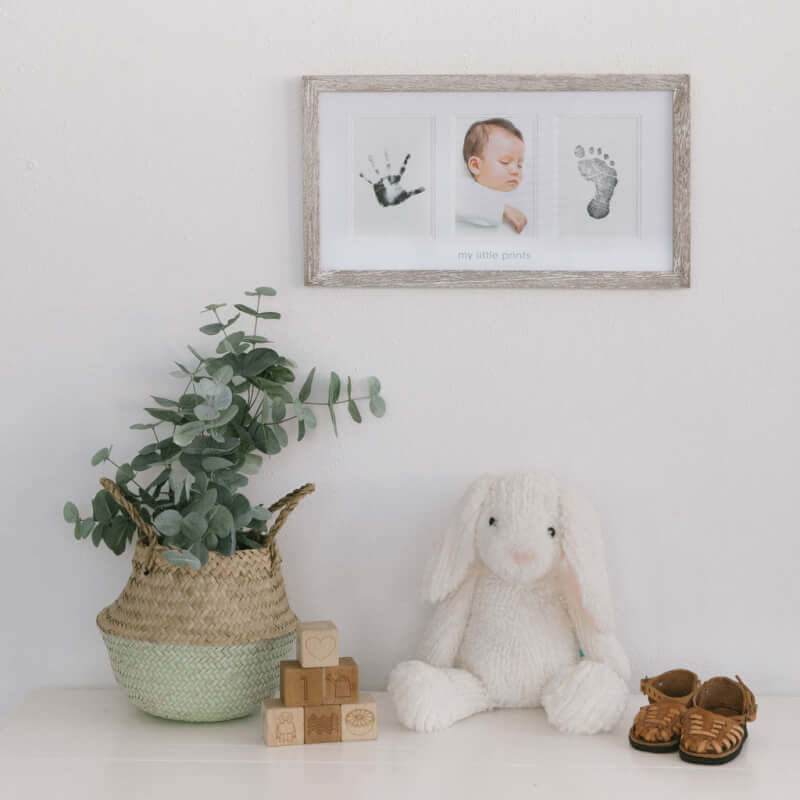Pearhead Babyprints Rustic Frame