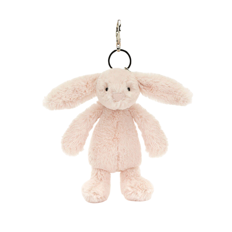 Jellycat Bashful Blush Bunny Bag Charm 18cm x 5cm x 4cm