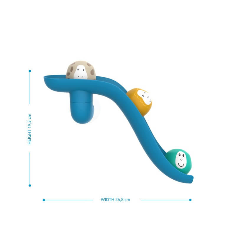 Matchstick Monkey Bathtime Slideset - Blue