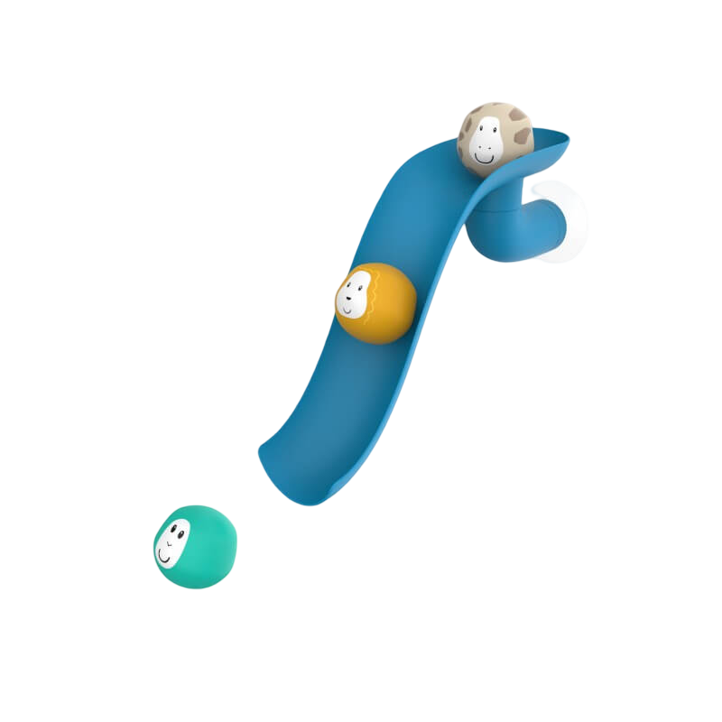 Matchstick Monkey Bathtime Slideset - Blue
