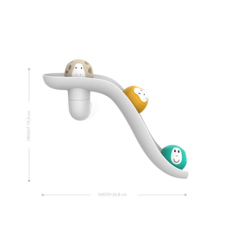 Matchstick Monkey Bathtime Slideset - White