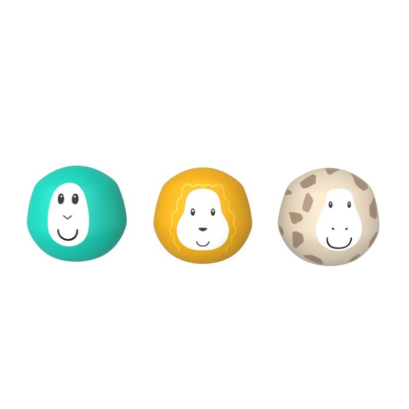 Matchstick Monkey Bathtime Slideset - White