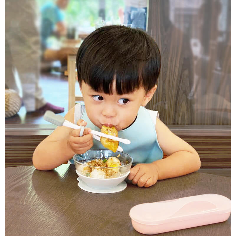 Beaba 3 in 1 Learning Chopsticks - Green