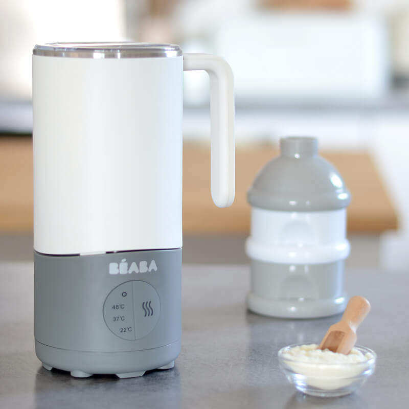 Beaba Milk Prep (BS Plug) - White Grey