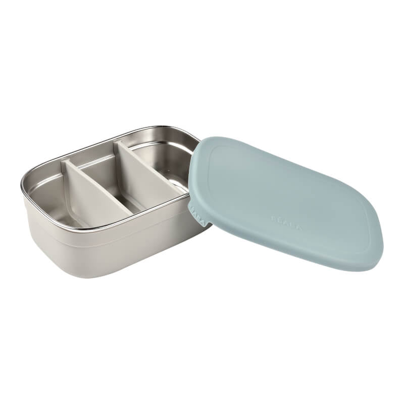Beaba Stainless Steel Lunch Box - Windy Blue