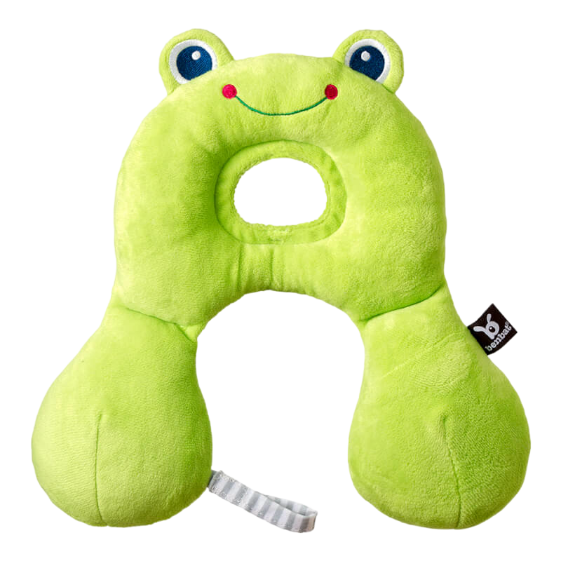 BenBat Travel Friends Headrest - 0-12m - Frog