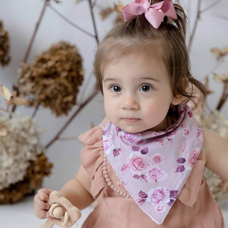 Snuggle Hunny Blossom Dribble Bib