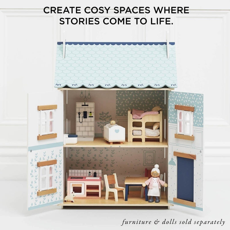 Le Toy Van Bluebelle Wooden Dolls House (FSC 100%)