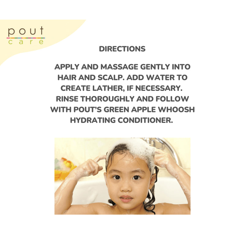 pout Care Blueberry Potion Natural Shampoo - 250ml (Exp: 07/27)