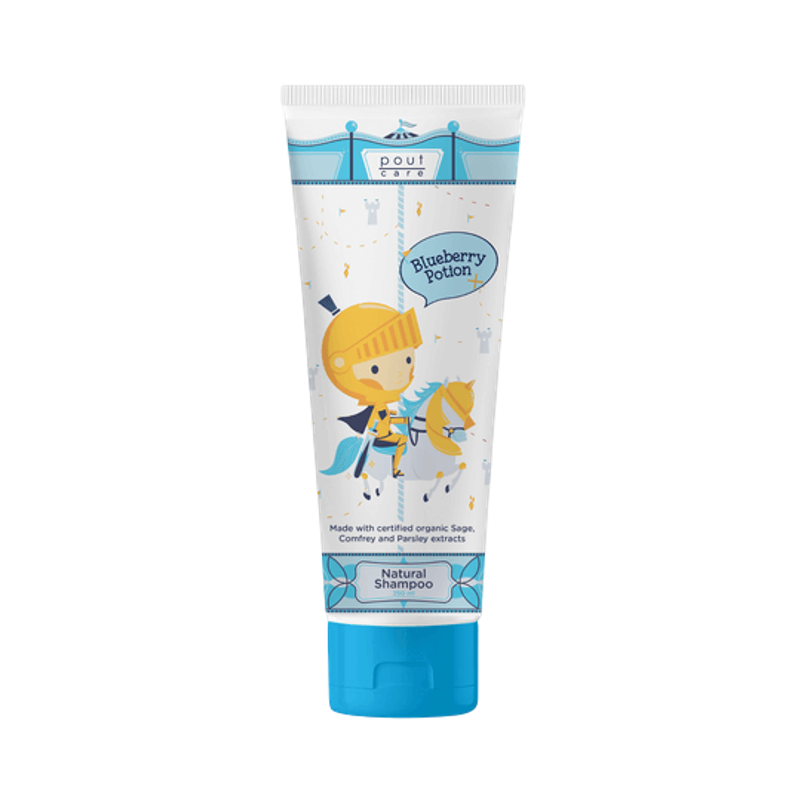 pout Care Blueberry Potion Natural Shampoo - 250ml (Exp: 07/27)