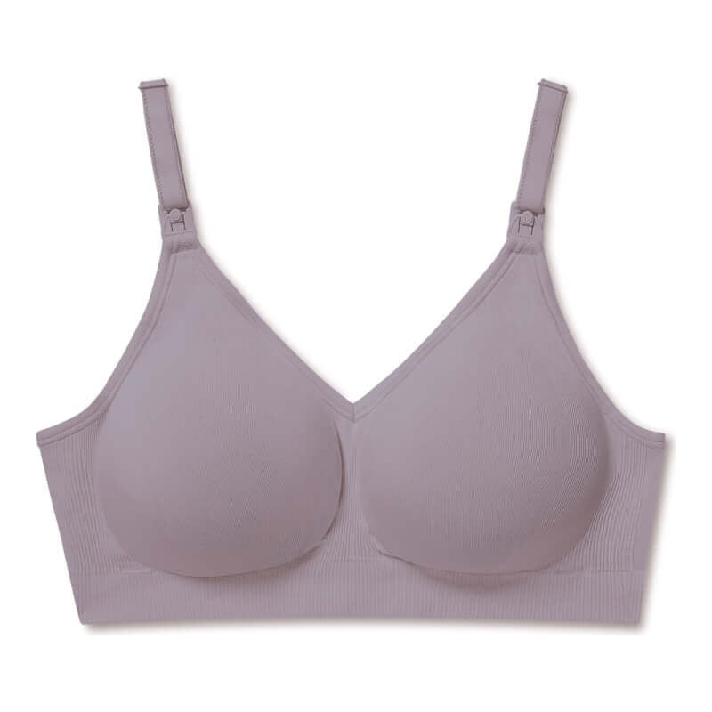 Bravado Designs Body Silk Seamless Sustainable Nursing Bra - Grey Orchid