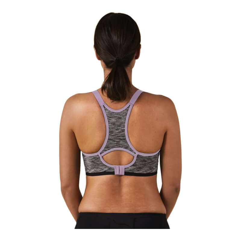 Bravado Designs Body Silk Seamless Rhythm Nursing Bra - Black Spacedye