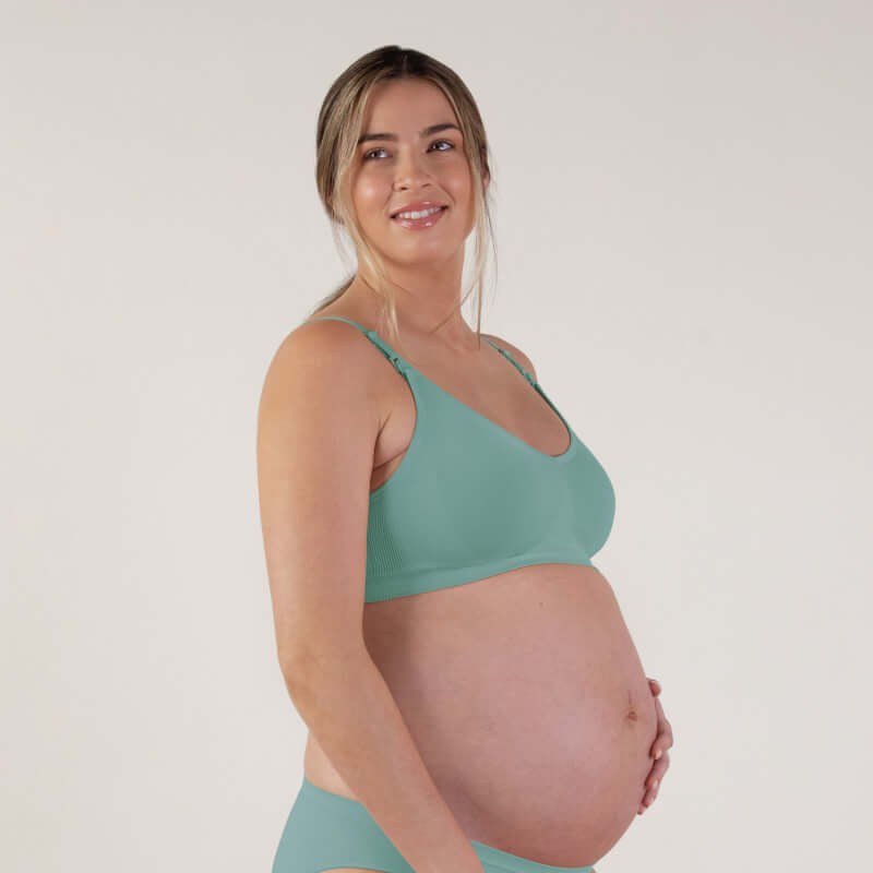 Bravado Designs Body Silk Seamless Sustainable Nursing Bra - Jade
