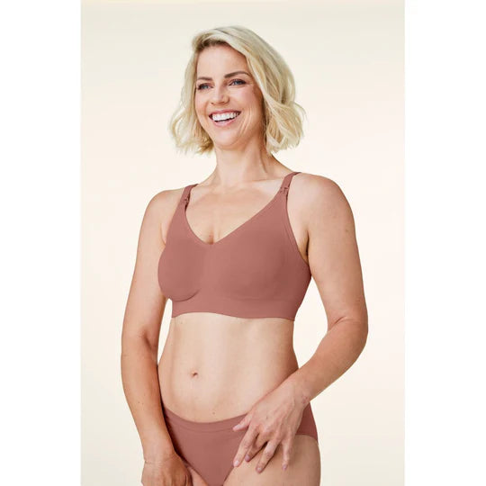 Bravado Designs Body Silk Seamless Sustainable Nursing Bra - Roseclay